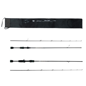 Canne à pêche Luya ultra-légère Cheery Solid Carbon Horse Mouth Micro Creek, action rigide, pour la pêche aux leurres en ruisseau, vente en gros directe usine Weihai - Product Image 5