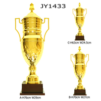 Trophée Coupe Football Football Trophées De Luxe Base En Métal Trophées Et Récompenses Trofeo Métal Trofeos Y Medallas Doré