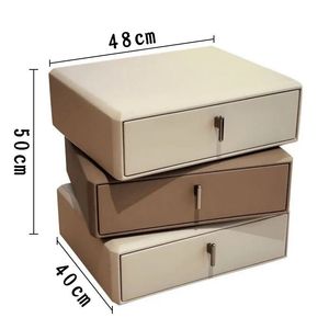 Hiện đại sang trọng rắn gỗ đầu giường thiết kế độc đáo Bàn Cạnh Giường ngủ cho phòng ngủ ăn khách sạn phòng khách đồ nội thất nhà có thể điều chỉnh - Product Image 5