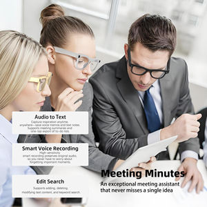 แว่นตาอัจฉริยะ AI รุ่นใหม่ กล้อง 8MP สำหรับถ่ายวิดีโอและภาพนิ่ง 4GB WiFi AI ChatGPT <span class=keywords><strong>แปล</strong></span><span class=keywords><strong>ภาษา</strong></span> แว่นตาอัจฉริยะ - Product Image 3