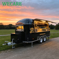 Wecare UL EEC DOT Remorque de restauration mobile professionnelle pour tacos, hot-dogs, café rapide, avec cuisine complète
