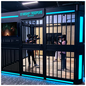 Máquina de juego Oculeap VR Simulador de movimiento de realidad <span class=keywords><strong>Virtual</strong></span> para 4 personas 2025 Nuevo Simulador de disparos AR/VR Entertainment VR - Product Image 3