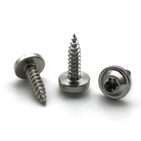 TC4 alliage de titane gr 5 PVD anodisé Torx vis à tête conique M3 M4 M5 M6 M8 moto gr5 boulons en titane vis