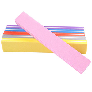 TSZS professionnel coréen 100/180/240 tampon éponge à ongles Logo personnalisé EVA lime éponge de ponçage lavable carré éponge lime à ongles - Product Image 1