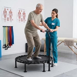 <span class=keywords><strong>Cama</strong></span> Elástica <span class=keywords><strong>de</strong></span> 40-48 Pulgadas, Estable y Silenciosa, para Gimnasio, Ejercicio Aeróbico, con Logotipo Personalizado - Product Image 4