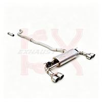 Système d'échappement Cat-back pour BMW Série 6, en acier inoxydable 304, haute performance