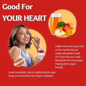 Offre Spéciale : Gommes au Vinaigre <span class=keywords><strong>de</strong></span> Cidre <span class=keywords><strong>de</strong></span> Pomme (ACV) pour la Gestion du <span class=keywords><strong>Poids</strong></span>, le Soutien Détoxifiant et le Métabolisme - Product Image 3