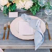 Serviette de table en coton, accessoires de table en lin, serviette de dîner 42 * 42 cm, décoration de mariage, décoration de table