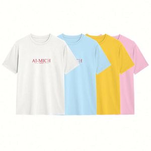 Design Men's 100% Cotton T-<b>Shirts</b> Custom Logo Printed Heavy Weight All Patterns Long Length-Fashionable 200 Gsm 220 Gsm Plain - Product Image 5