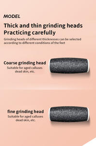 電子フットカルスリムーバーマシンRemovedorUSB充電式フットデッドスキン除去電気フットグラインダー - Product Image 2