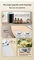 Diffuseur d'arômes intelligent portable de luxe en alliage 50 ml, type C, pour voiture, diffuseur d'huiles essentielles, purificateur d'air domestique