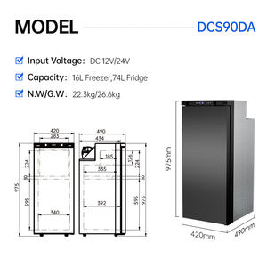 Venta al por mayor <span class=keywords><strong>de</strong></span> <span class=keywords><strong>nevera</strong></span> <span class=keywords><strong>de</strong></span> 12 voltios <span class=keywords><strong>nevera</strong></span> <span class=keywords><strong>de</strong></span> coche 90L Rv <span class=keywords><strong>nevera</strong></span> pequeño coche congelador Crony <span class=keywords><strong>nevera</strong></span> <span class=keywords><strong>de</strong></span> coche para camión Volvo - Product Image 2