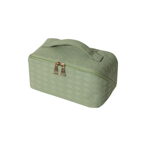 Cosmetic Bag Rectangle Waterproof Portable Travel <b>Storage</b> Large Capacity <b>Toiletry</b> Organizer Polyester Spring 2023 - Product Image 3