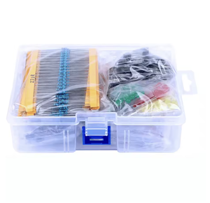 Kit de Componentes Electrónicos 8 en 1 - Paquete de Resistencias MF, Diodos LED, Condensadores y Transistores - Product Image 4