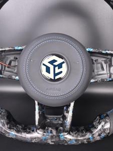 Volant sport en <span class=keywords><strong>alcantara</strong></span> pour VW <span class=keywords><strong>Golf</strong></span> <span class=keywords><strong>7</strong></span>, nouvelle version améliorée, volant en fibre de carbone pour Volkswagen <span class=keywords><strong>Golf</strong></span> - Product Image 3