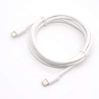 PD Cable USB de carga rápida Cable de cargador macho a macho tipo C para teléfono móvil