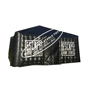 Nueva tienda de juegos de casa embrujada inflable para SALA DE <span class=keywords><strong>Escape</strong></span> móvil, inflables publicitarios a la venta - Product Image 1