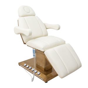Hot Sale Luxury Gold Esthetician Massage <b>Table</b> Beauty Salon Furniture Lash Bed Cosmetic Electric Spa Beauty Facial Massage Bed - Product Image 6