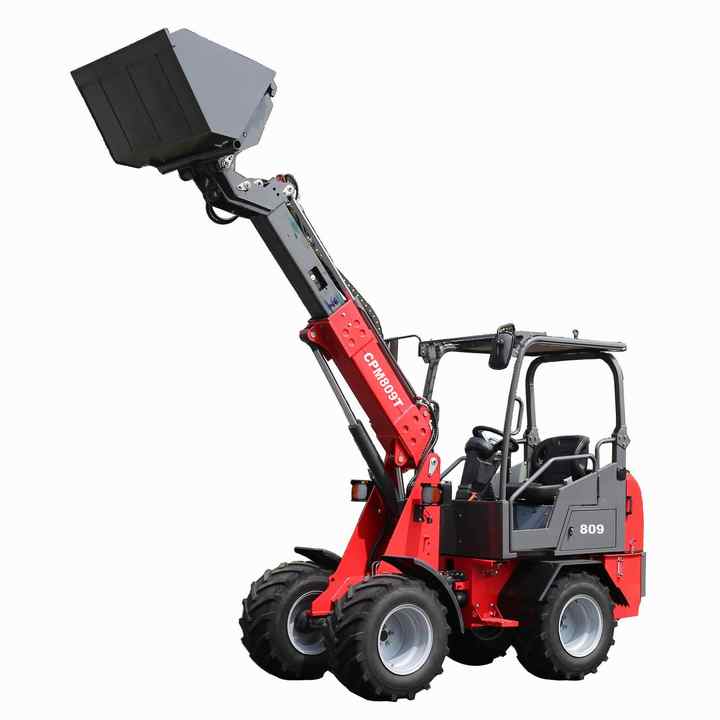 Chinese Articulated Telehandler Compact Small Telescopic Forklift ...