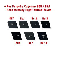 Bouton de commande de mémoire de siège pour Porsche Cayenne 958 92A 7PP959765A 7P5959765, clé de commande de siège avant de remplacement, accessoires automobiles