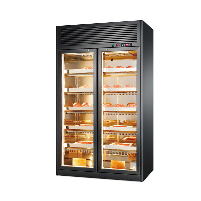 Freshnow Beef Thawing Refrigerated Showcase Fridge Preservation Beef Steak Sour Acid Dry Age Cabinet -5~10℃ Beef Storage Machine