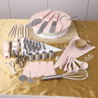 Kit d'Outils de Pâtisserie 207 Pièces avec Douilles, Plateau Tournant et Ustensiles de Décoration de Gâteaux DIY pour Glaçage et Douilles