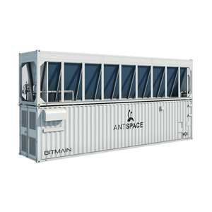 Bitcoin-Miner-Container Bitmain Antspace HW5 1200KW Trocken-Nass-Turm Hydro-Kühlcontainer 210 Rack-Plätze Wasserkühlungssystem - Product Image 5