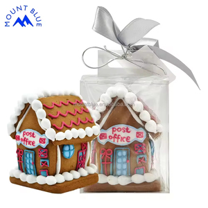 Biscotti Natalizi Personalizzati di Alta Qualità, Creativi e Originali, Biscotti a Forma di Casa, Biscotti Natalizi su Misura - Product Image 2