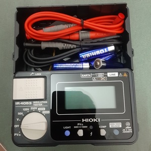 Hioki Insulation Resistance Meter Ir4053-10 5-<b>speed</b> Range Digital with Pv Dedicated - Product Image 5