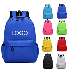 Verfügbar auf Lager China Fabrik Schlussverkauf Studenten-Rucksack Polyester-Schultasche Schultaschen mit Fronttasche