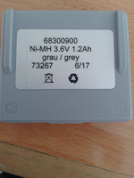 Batterie de télécommande Ni MH 3.6V 1.8Ah pour Autec 68300900