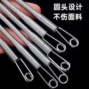 Enhebrador de Cuerdas Multifuncional, Resorte Metálico Elástico y Flexible para Cinturillas, Pantalones, Cintas, Herramienta de Costura - Product Image 5
