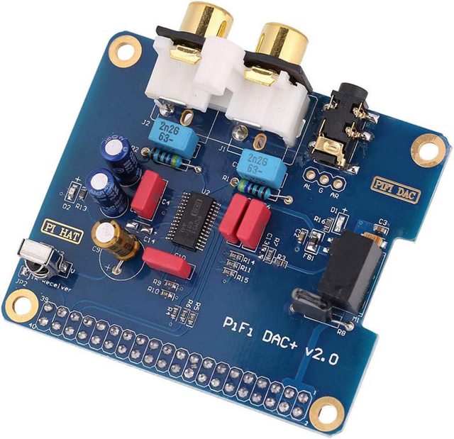 Aismartlink DAC+Sound Card Pifi DAC + PCM5122 Interface Analogue Output Signal Digital Audio Card Compatible with Raspberry Pi