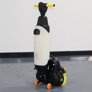 Nettoyeur de sols électrique commercial compact pour carrelage et marbre, machine de nettoyage automatique portative de petite taille - Product Image 6