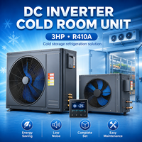 Unidad de Compresor Inverter de Alta Eficiencia para Congelación a Baja Temperatura y Refrigeración Industrial