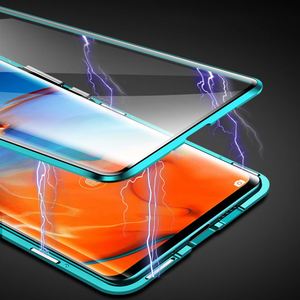 Custodia magnetica in metallo con doppio lato in vetro per <span class=keywords><strong>Huawei</strong></span> P30 P40 <span class=keywords><strong>Mate</strong></span> 40 30 <span class=keywords><strong>20</strong></span> Pro ForHonor 50 30 <span class=keywords><strong>Lite</strong></span> 8X 9X Y9 Prime MPC02 - Product Image 5