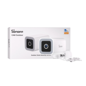 Caméra de sécurité intelligente extérieure <span class=keywords><strong>SONOFF</strong></span> CAM-B1P 2K HD avec détection humaine par IA, résistante aux intempéries IP65, 180° °   Contrôle vocal Alexa Google Home - Product Image 6