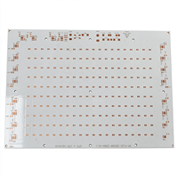 Circuit imprimé en aluminium à haute conductivité thermique, circuit imprimé LED DOB, circuit imprimé en aluminium avec masque de soudure blanc pour projecteur LED