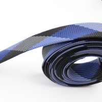 Manchon de câble tressé extensible pour animaux de compagnie résistant aux uv 10mm/4mm manchon tressé extensible pour animaux de compagnie pour les fournisseurs de faisceaux de câbles