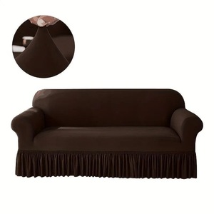 Độ đàn hồi cao chống bụi chống trượt sofa Bìa Polyester đồng bằng phòng khách góc sofa cắt phụ kiện thiết kế xuyên biên giới - Product Image 3