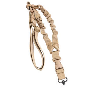 Tactical 2 Point <b>Bungee</b> Sling Adjustable Nylon Webbing Strap with Quick Release Buckle for Outdoor Adventure Hiking - Product Image 3