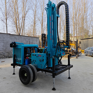 300 mét nước giếng khoan Giàn Khoan Giàn Khoan với máy nén khí khoan giếng Giàn Khoan - Product Image 3