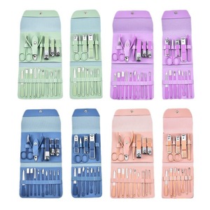Kit Professionnel Personnalisé d'Outils de Beauté : Râpe Pieds, Coupe-Ongles, Ciseaux de Pédicure, <span class=keywords><strong>Mini</strong></span> Produits de Soins des Ongles, Ensemble de <span class=keywords><strong>Manucure</strong></span> Salon - Product Image 2