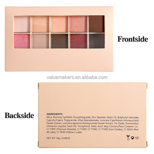 <span class=keywords><strong>Paleta</strong></span> de sombras de ojos Etiqueta Privada venta al por mayor <span class=keywords><strong>paleta</strong></span> de sombras de ojos pigmentada 10 colores <span class=keywords><strong>paleta</strong></span> de sombras de ojos brillo mate desnudo - Product Image 4