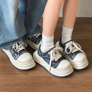 Zapatos Vaqueros Casuales de Verano 2025, Zapatos de Plataforma con Suela Gruesa de Goma, Aumentan la Estatura, para Parejas - Product Image 3