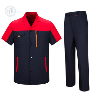 بنطلون عمل صيفي مخصص للجنسين جاهز للارتداء مصنوع من القطن والبوليستر مع مواد عاكسة - Product Image 5