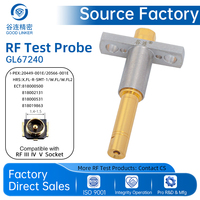 Tête de test RF GL67240 DC-8GHz SMPM 1.4-1.5mm, sonde de test de commutateur RF pour antenne 5G, compatible IPEX HRS ECT Gen 3/4/5/7