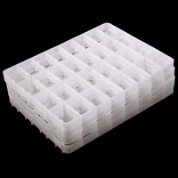 Accessoires industriels d'incubateur Plateau en plastique 32 oeufs d'oie pour incubateur 49*38*4.5cm