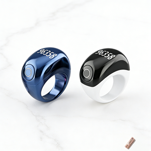 Bague de prière Tasbih numérique pour le Hajj, compteur Dhikr arabe 999 999, HalalTech, cadeau musulman - Product Image 1