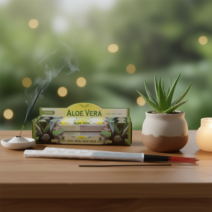Bastoncini d'Incenso all'Aloe Vera, Confezione Doppia da 24 Pezzi, per Aromaterapia - Product Image 3